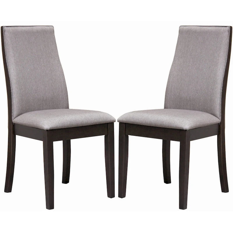 Mid-Century Modern Industrial Wooden Block Design Dining Set