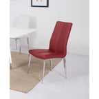 Somette Alyssa Starphire White 5-Piece Dining Set