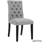 Copper Grove Quince Tufted Fabric Dining Chair