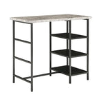 Ainsley Faux Marble Counter Height 3-piece Dining Set by iNSPIRE Q Modern