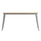 30x60 Commercial Poly Resin Restaurant Table with Umbrella Hole - 30 W x 60 D x 30 H