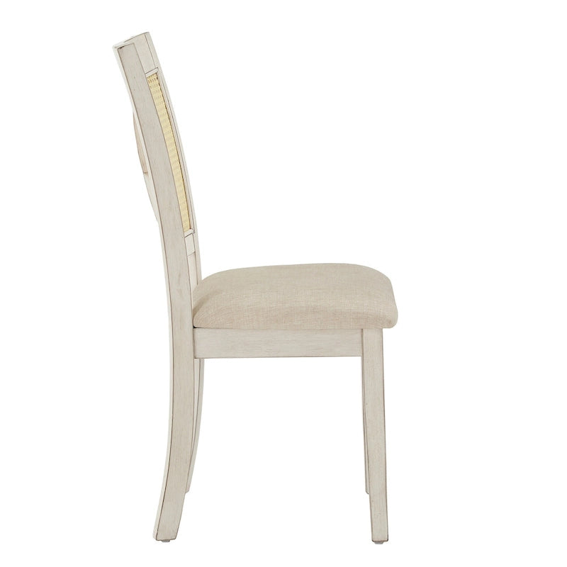 Plaga X-Back Cane Accent Dining Chair (Set of 2) by iNSPIRE Q Classic - Dining Chair