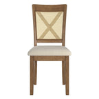 Plaga X-Back Cane Accent Dining Chair (Set of 2) by iNSPIRE Q Classic - Dining Chair