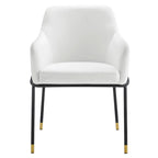 Jovi Performance Velvet Dining Armchair