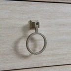 Roundhill Furniture Mantalia Solid Wood Bedroom Set, Panel Bed, Dresser, Mirror, 2 Nightstands, and Bench, Champagne
