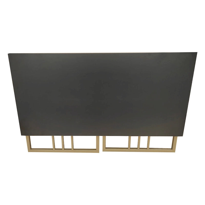 Collapsible Slatted Mission Writing Computer Desk