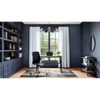 Collapsible Slatted Mission Writing Computer Desk