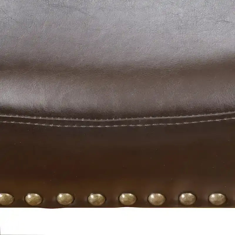 Lisette 26-inch Brown Backless Counter Stool (Set of 2) by Christopher Knight Home - 18.00 D x 15.50 W x 26.00 H