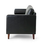 Malinta Contemporary Tufted 3 Seater Sofa by Christopher Knight Home - 82.25  L x 33.00  W x 33.00  H