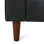 Malinta Contemporary Tufted 3 Seater Sofa by Christopher Knight Home - 82.25  L x 33.00  W x 33.00  H