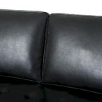 Malinta Contemporary Tufted 3 Seater Sofa by Christopher Knight Home - 82.25  L x 33.00  W x 33.00  H