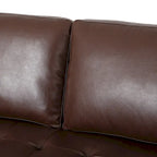 Malinta Contemporary Tufted 3 Seater Sofa by Christopher Knight Home - 82.25  L x 33.00  W x 33.00  H