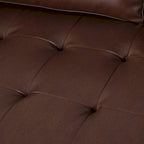 Malinta Contemporary Tufted 3 Seater Sofa by Christopher Knight Home - 82.25  L x 33.00  W x 33.00  H