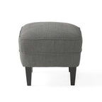 Tafton Tufted Club Chair with Ottoman by Christopher Knight Home
