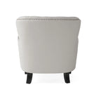 Tafton Tufted Club Chair with Ottoman by Christopher Knight Home