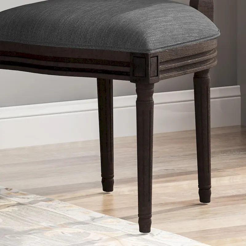 Govan Wooden Dining Chairs with Cushions (Set of 2) by Christopher Knight Home