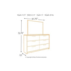 Signature Design by Ashley Baystorm Gray Dresser