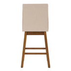 Lilibet Upholstered Counter Height Bar Stools, Set of 2