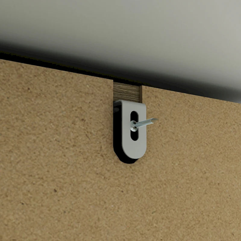 Natural Charm Wooden Armoire - Breathable Rattan Design Ample Storage