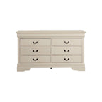Louis Phillipe 6-Drawer Double Dresser