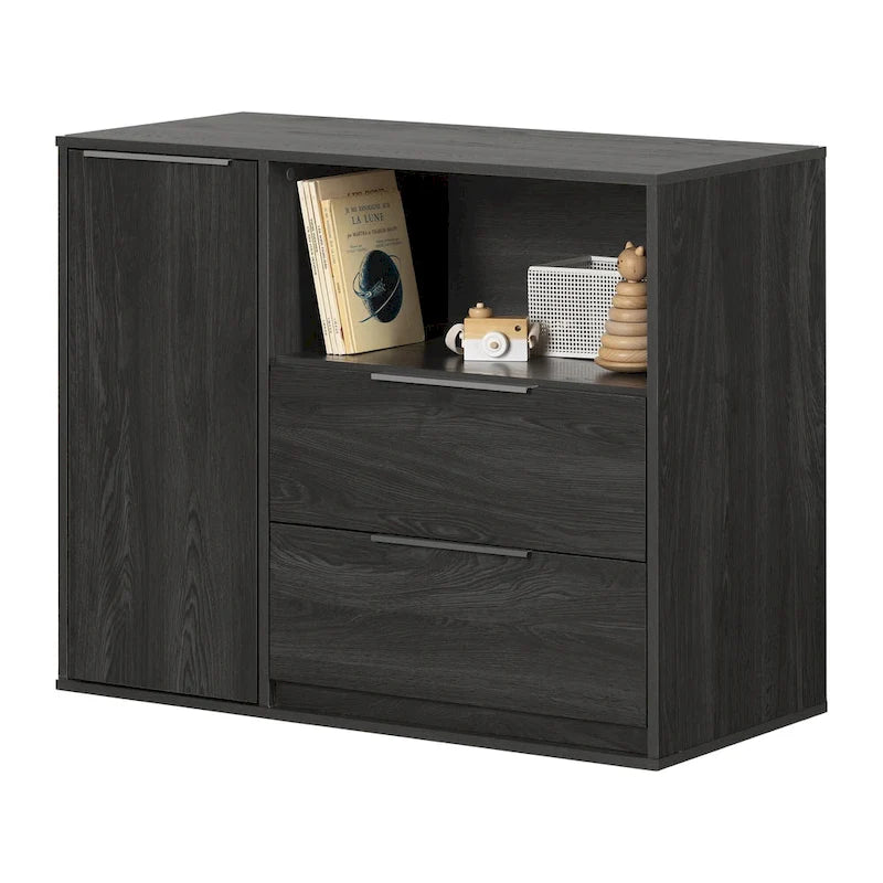 South Shore Hourra 2-Drawer Dresser with Door