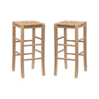 Linon Graham Backless Counter Stool (Set of 2)