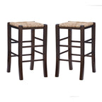 Linon Graham Backless Counter Stool (Set of 2)
