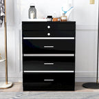 Mary Glam 5-Drawer Jewelry Armoire with Felt by Furniture of America