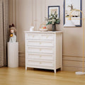 Solid Wood Spray-painted 6 Drawer Chest