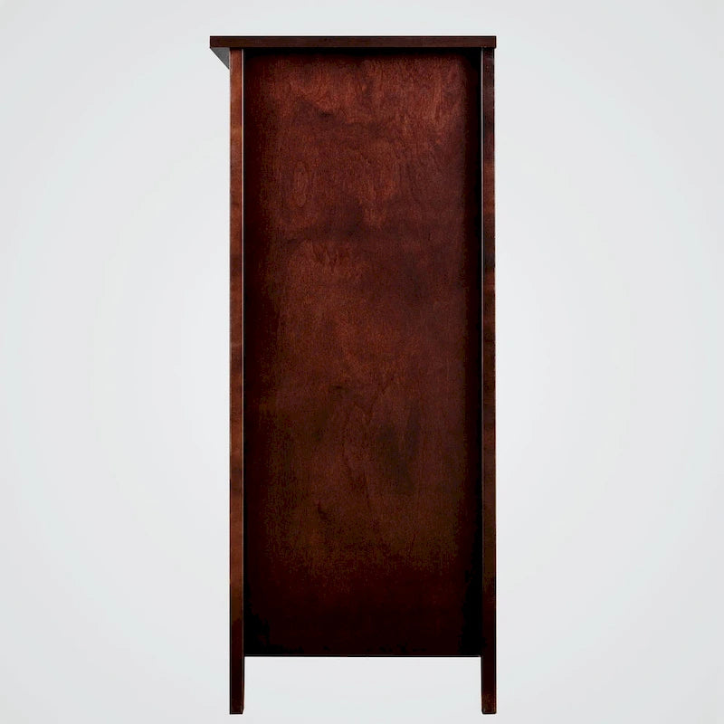 Solid Wood Spray-painted 6 Drawer Chest