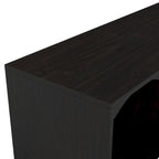 DH BASIC Transitional Espresso 62-inch TV Stand with Storage by Denhour