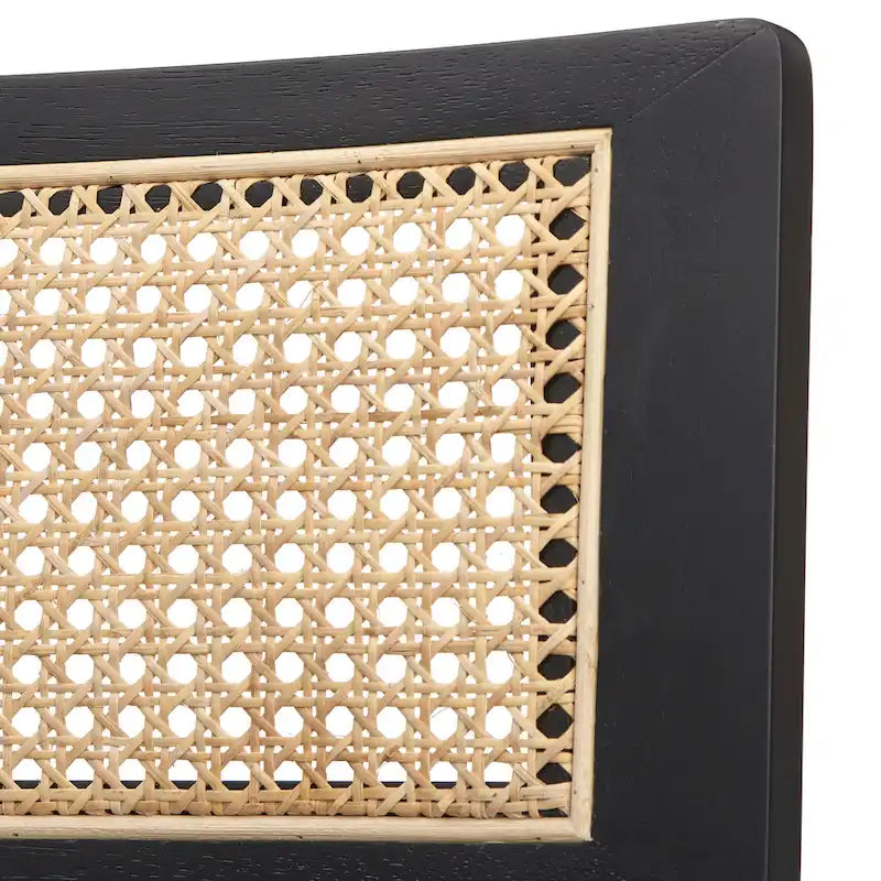 Lifestorey Whitney 6-piece Cane Dining Set with Bench