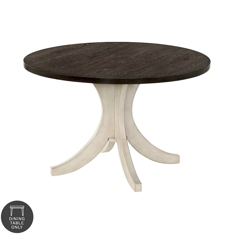 Furniture of America Joyfair Farmhouse White 47-inch Wood Dining Table