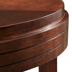 Favorite Finds Chocolate Cherry Oval End Table