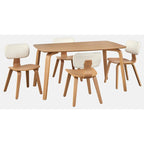 Lifestorey Sigrid Mid-Century Modern Dining Table