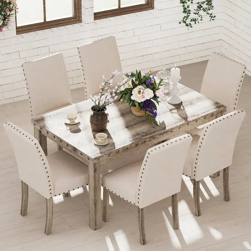 Morden Fort Classic Luxury Dining Rectangular Table