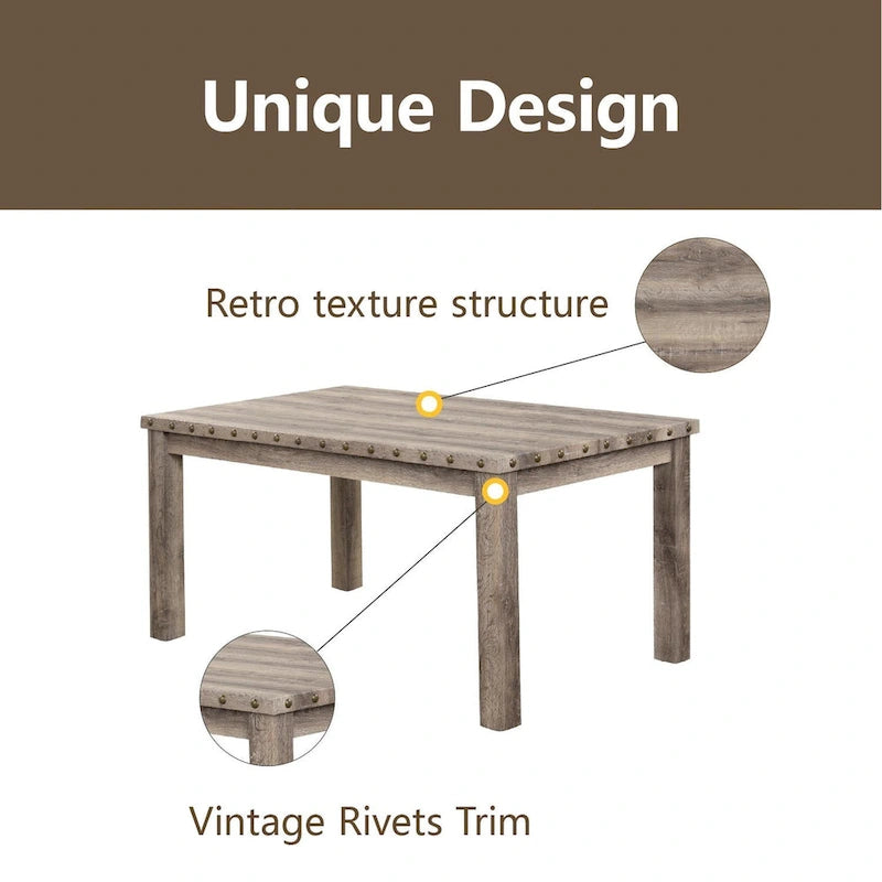 Morden Fort Classic Luxury Dining Rectangular Table