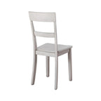 Loratti Rustic Grey Wash Dining Room Chair (Set of 2)