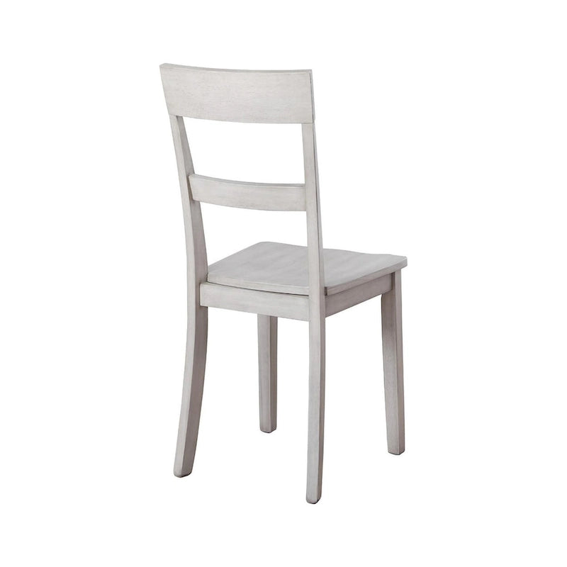 Loratti Rustic Grey Wash Dining Room Chair (Set of 2)
