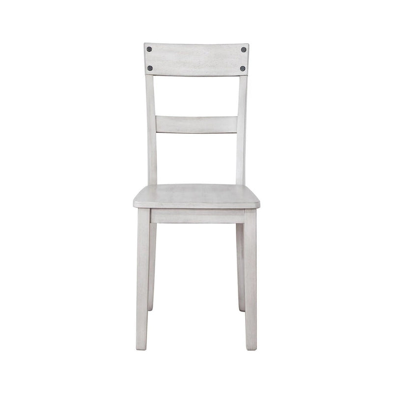Loratti Rustic Grey Wash Dining Room Chair (Set of 2)