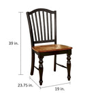 Glen Oak Transitional Wood Two-tone 9-Piece Dining Set by The Gray Barn