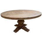 Vintage 18th Century French Neoclassic Design Round Dining Table - Table Only