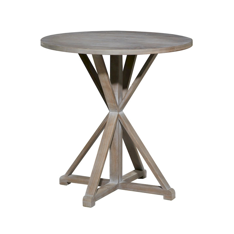 Wood Accent Table - White or Brown - Roche River Decor