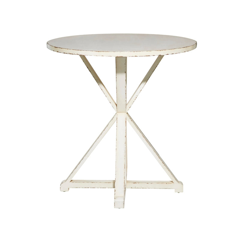 Wood Accent Table - White or Brown - Roche River Decor