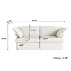 82.66 Upholstered Loveseat sofas sectional counch