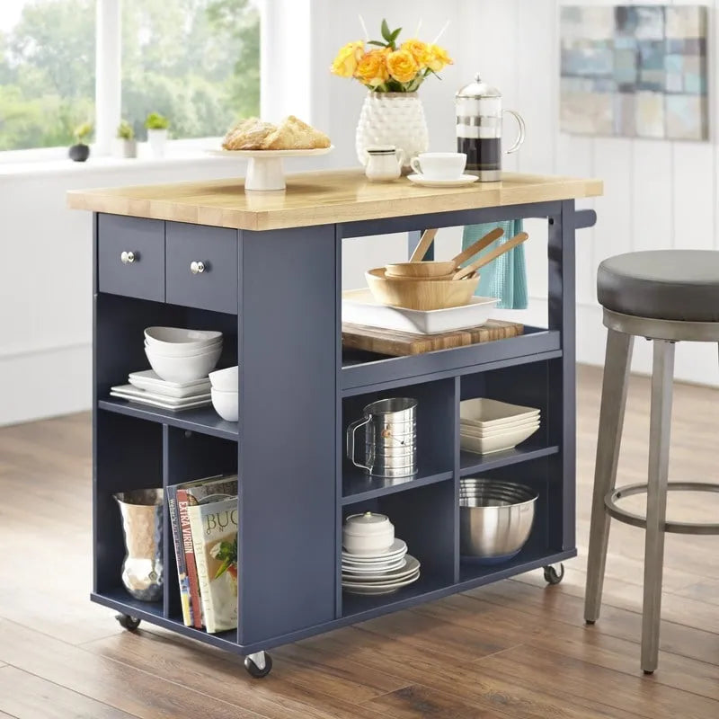 angelo:HOME Boston Rolling Kitchen Island/Cart