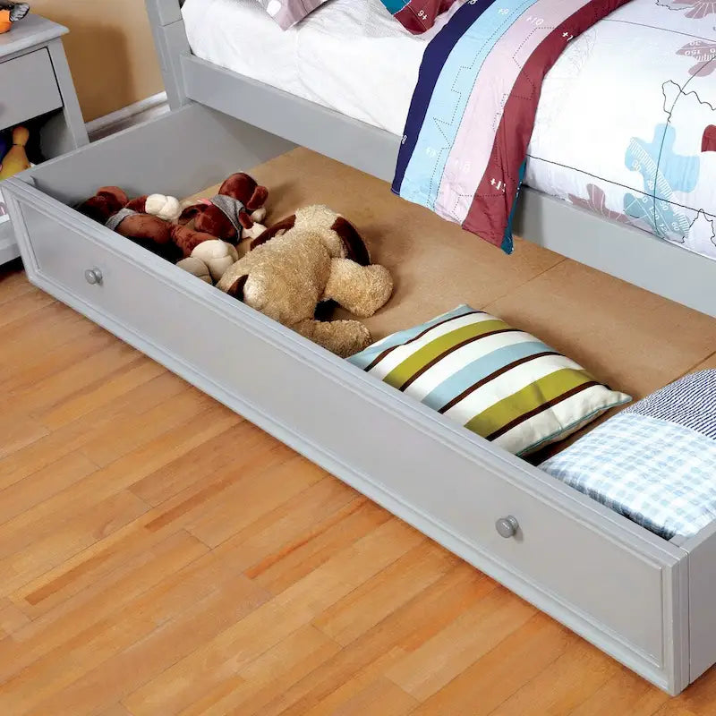 Cholla Transitional Twin Wood Poster Kid Bed and Trundle by Taylor & Olive