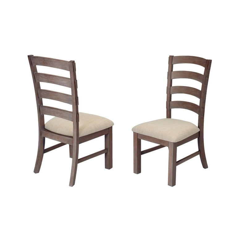 Best Quality Furniture Rustic Trestle 9-piece Dining Set