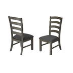 Best Quality Furniture Rustic Trestle 9-piece Dining Set