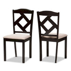 Copper Grove Monongahela Contemporary Fabric 5-Piece Dining Set